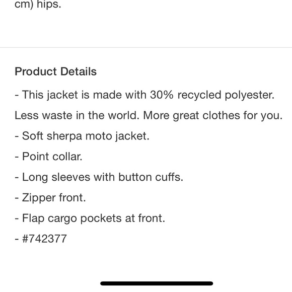 sherpa moto jacket - Picture 3 of 8